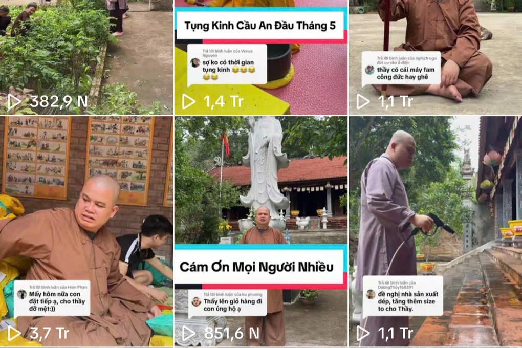 Sư thầy triệu view livestream bán hàng trên TikTok - 2 Sư thầy triệu view livestream bán hàng trên TikTok - 2
