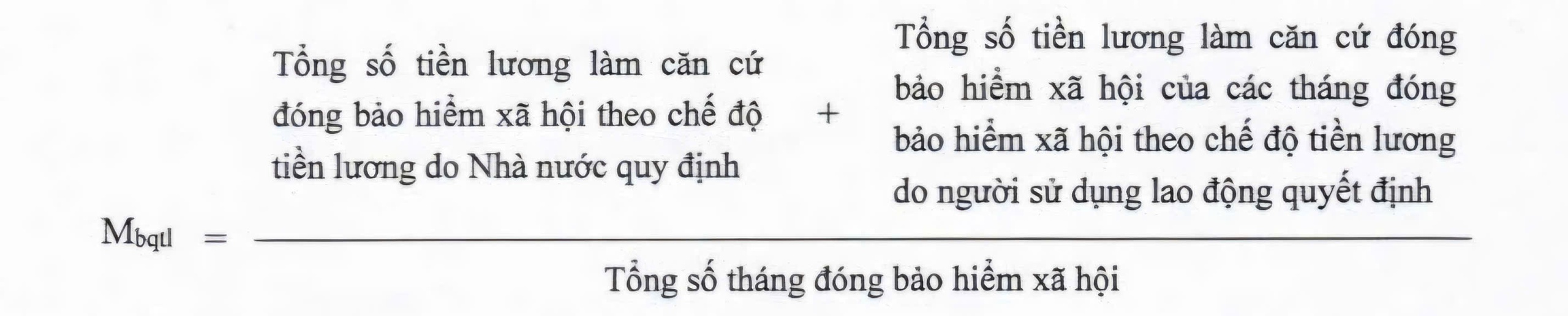 Chi tiết công thức tính bình quân mức lương đóng BHXH để tính lương hưu theo quy định mới - Ảnh 10.
