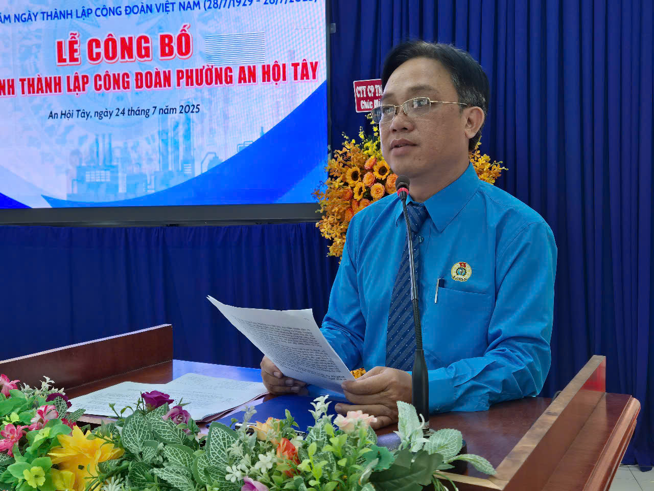 Công đoàn phường An Hội Tây công bố quyết định thành lập- Ảnh 3. Công đoàn phường An Hội Tây công bố quyết định thành lập- Ảnh 3.