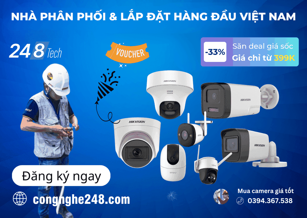 Tối ưu chi phí lắp camera nhờ giải pháp trọn gói từ Công nghệ 248 - 2 Tối ưu chi phí lắp camera nhờ giải pháp trọn gói từ Công nghệ 248 - 2