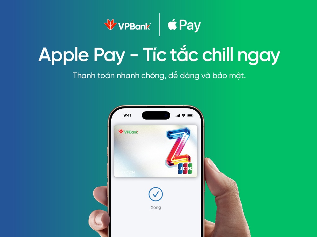 VPBank triển khai Apple Pay cho chủ thẻ VPBank JCB - 1 VPBank triển khai Apple Pay cho chủ thẻ VPBank JCB - 1