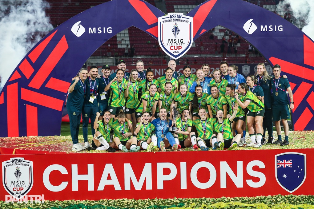 U23 nữ Australia vô địch giải bóng đá nữ Đông Nam Á 2025 - 2