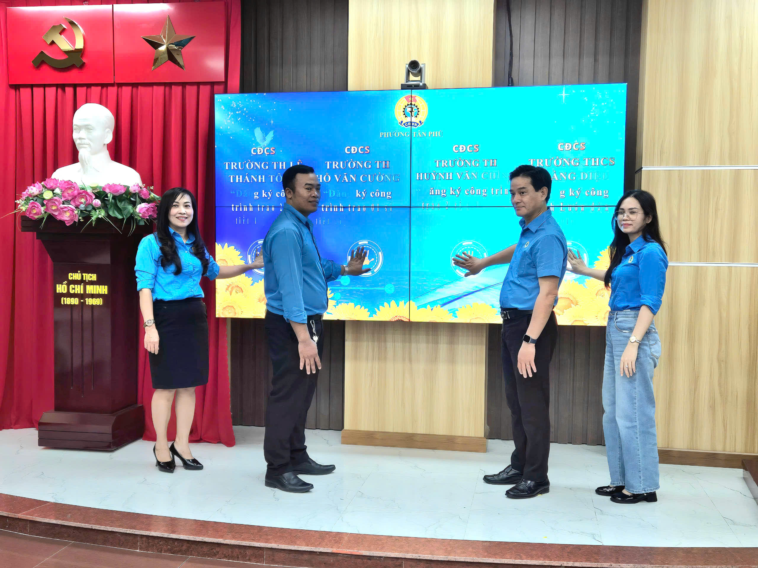 Công đoàn phường Tân Phú, TP HCM công bố quyết định thành lập - Ảnh 3.