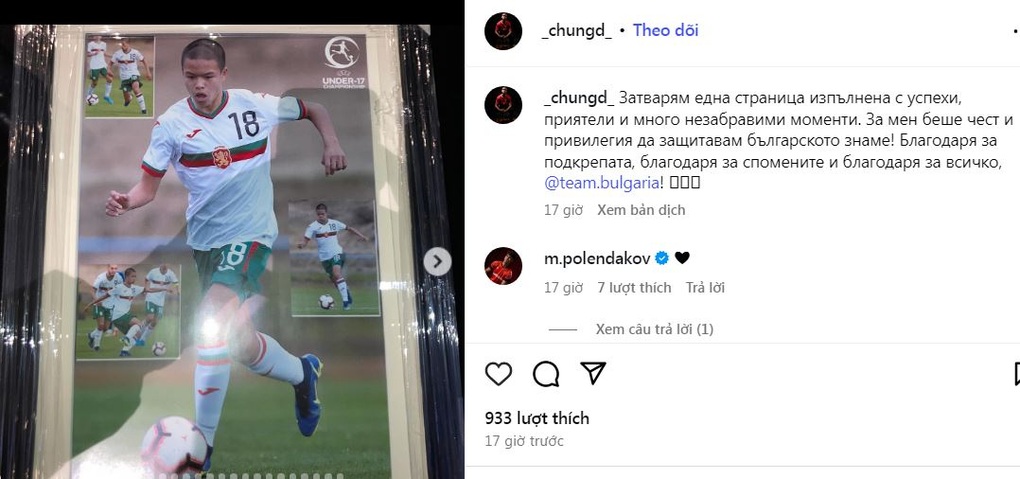 Từ chối Bulgaria, chọn tuyển Việt Nam, sao Việt kiều nói lời thật lòng - 1