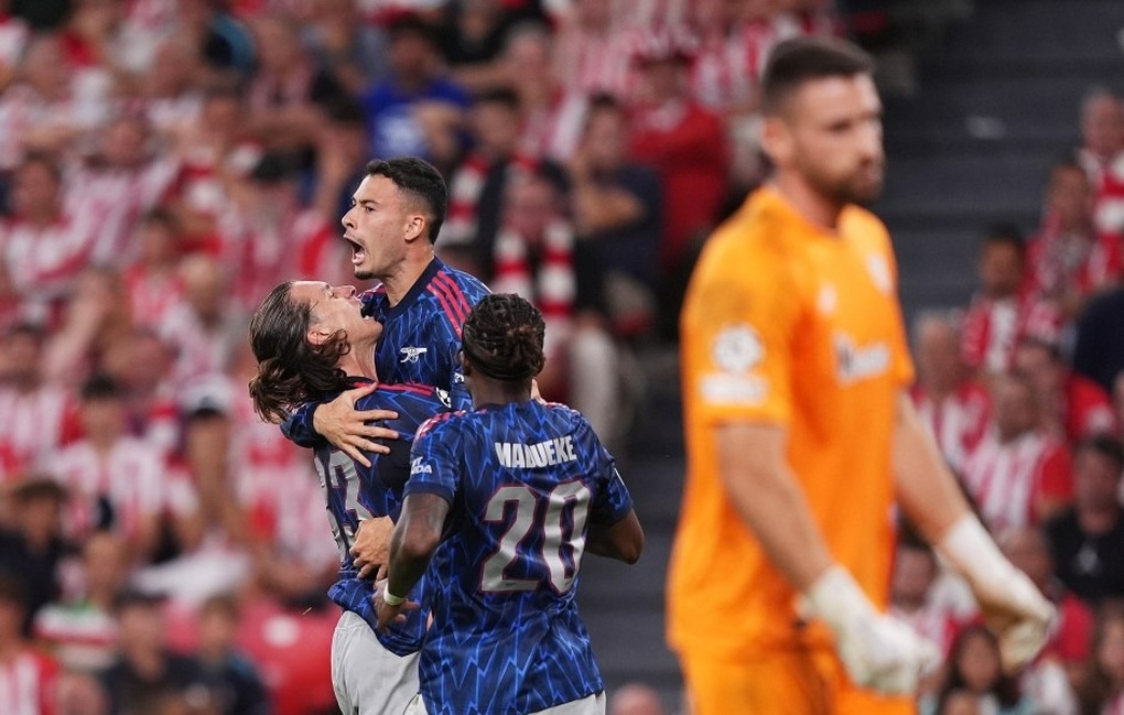 Arsenal lập nhiều kỷ lục ở Champions League sau trận thắng Bilbao - 3