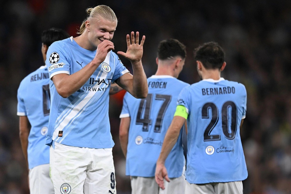 HLV Guardiola tin Haaland sẽ xô đổ kỷ lục của Ronaldo - 1