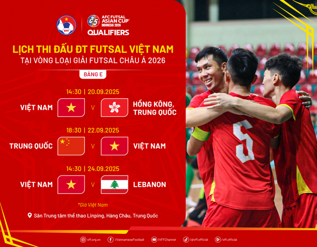 Tuyển futsal Việt Nam đại thắng 9-1, rộng cửa tham dự cúp châu Á - 2