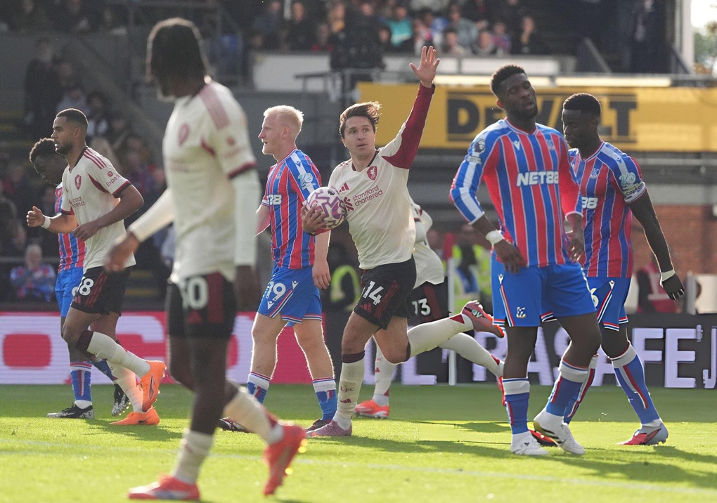 Liverpool bất ngờ gục ngã trên sân Crystal Palace - 2
