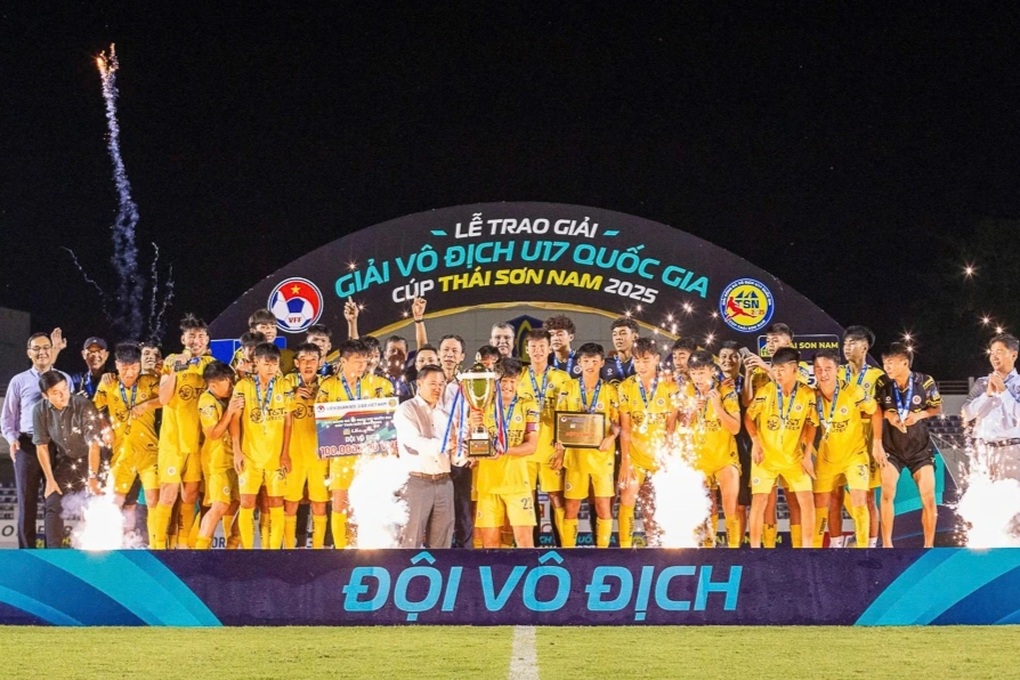 Đánh bại U17 Nam Định, U17 Hà Nội vô địch giải bóng đá U17 quốc gia 2025 - 3