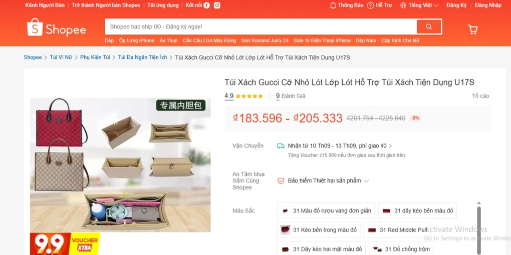 Hàng giả “bủa vây” sàn thương mại điện tử - 1 Hàng giả “bủa vây” sàn thương mại điện tử - 1