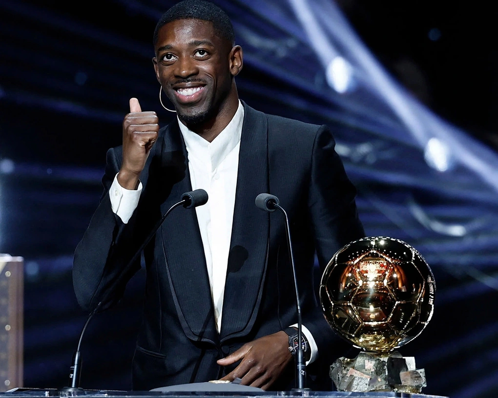 Ousmane Dembele giành Quả bóng vàng 2025 - 1