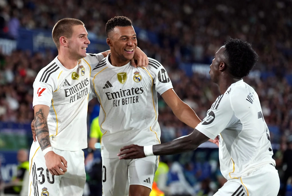 Mbappe lập hat-trick, Real Madrid thắng tưng bừng tại Kazakhstan - 2