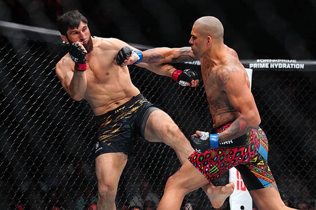 Alex Pereira hạ đối thủ trong 80 giây, giành đai vô địch UFC - 1