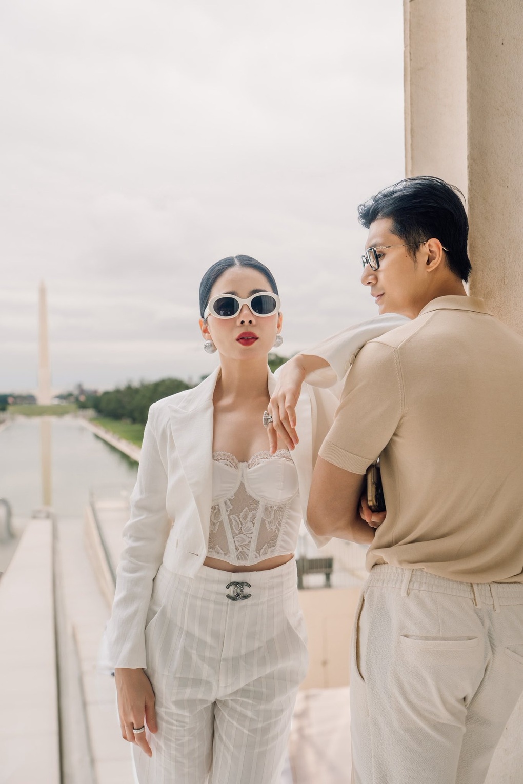 Lâm Bảo Châu hé lộ phản ứng của Lệ Quyên khi xem bạn trai đóng cảnh tình tứ - 1