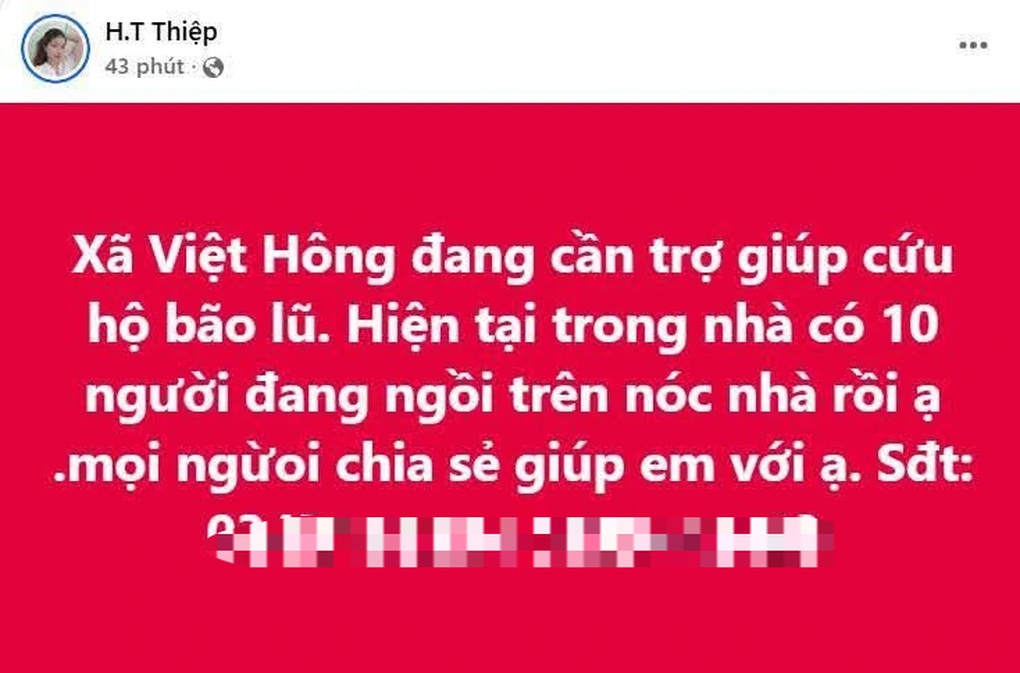Lũ dâng cao tới tận tầng 2, người dân Lào Cai lên mạng cầu cứu - 1